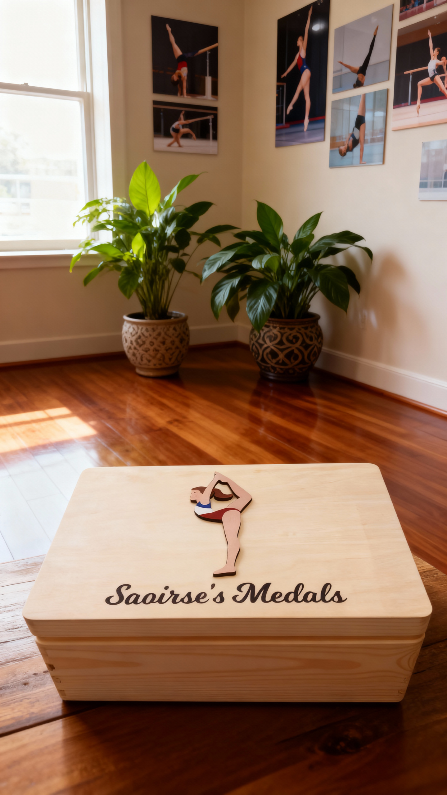 Gymnastics Medal Box