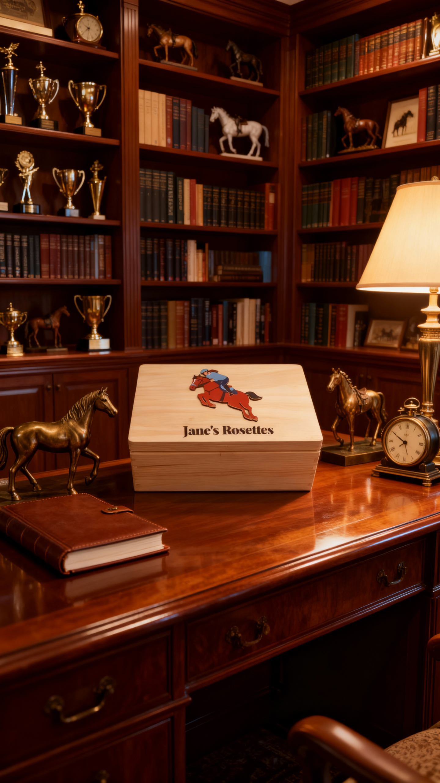 Horse Riding Medal Box