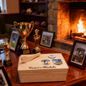 Hurling / Camogie and Gaelic Football Medal Box
